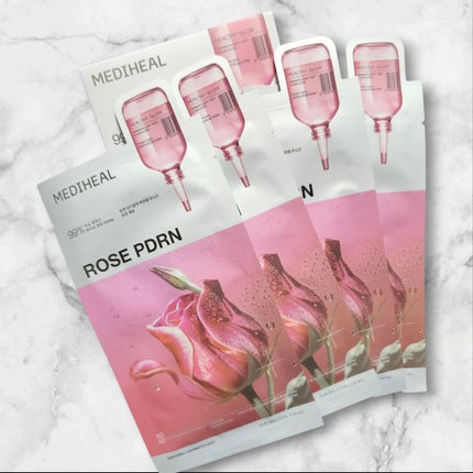 ローゼPDRNエッセンシャルマスクヘルシーグロウ/MEDIHEAL/シートマスク・パックを使ったクチコミ(2枚目)