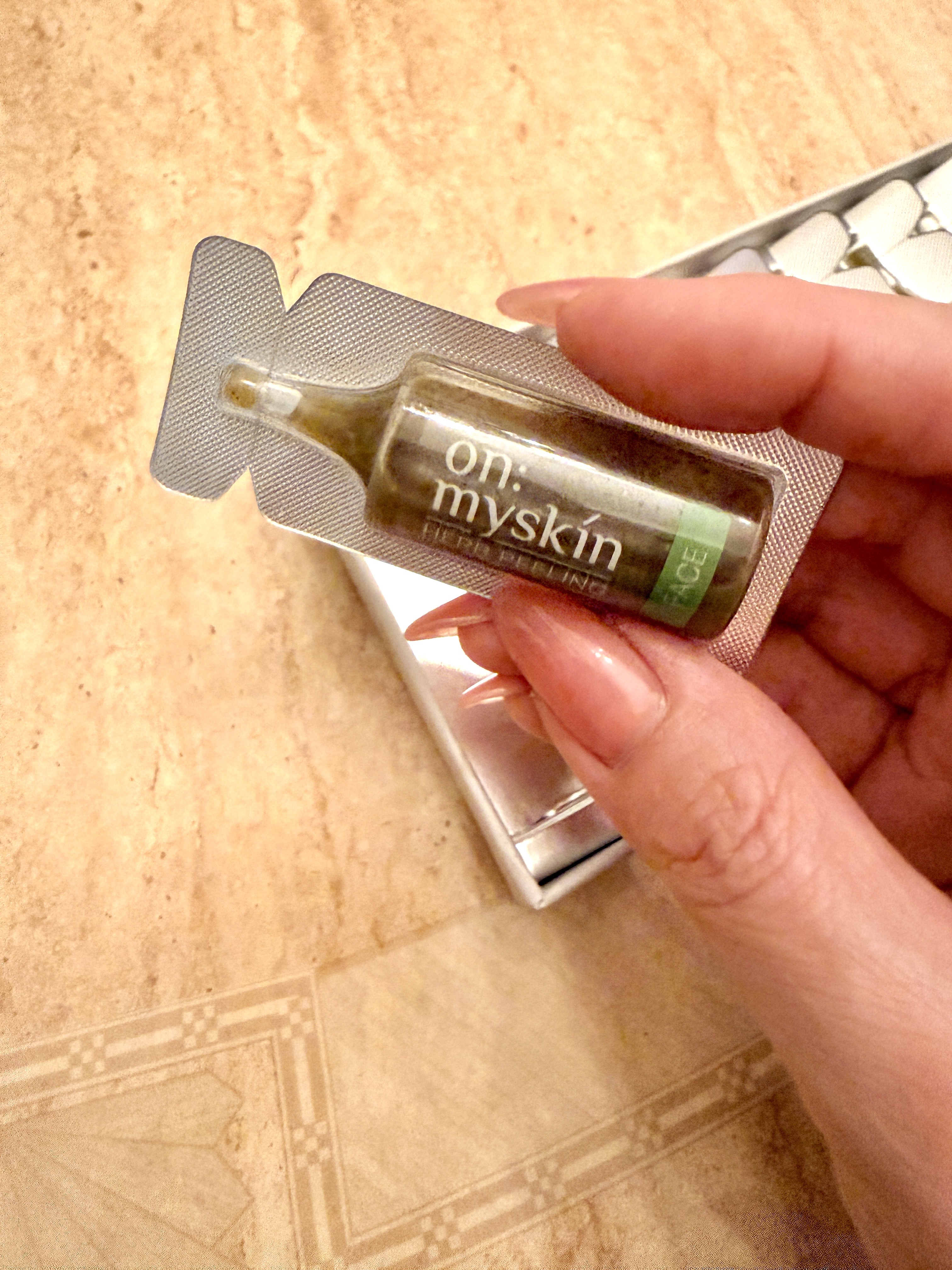 ハーブピーリング/on:myskin/ピーリングを使ったクチコミ（3枚目）