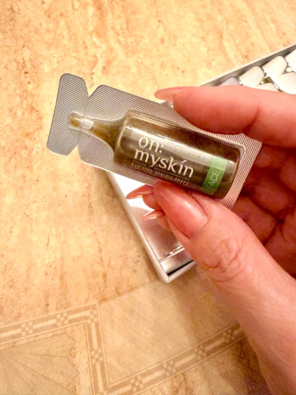 ハーブピーリング/on:myskin/ピーリングを使ったクチコミ(3枚目)