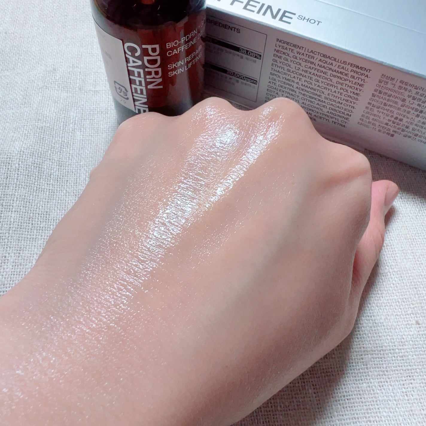 PDRNカフェインショット/IOPE/美容液を使ったクチコミ(9枚目)
