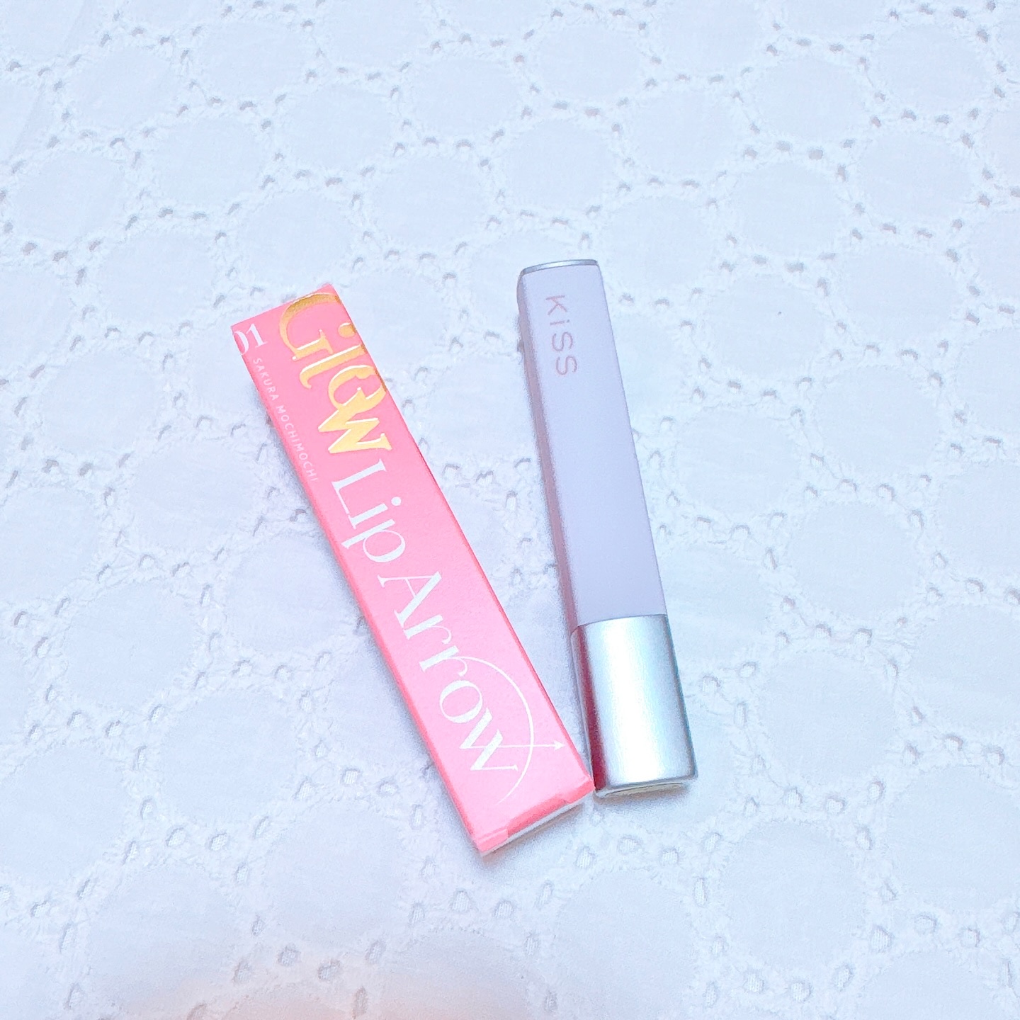 キス リップアロー グロウ/KiSS/口紅を使ったクチコミ（1枚目）