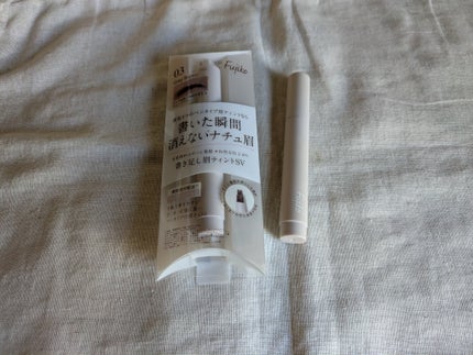 Fujiko 書き足し眉ティントSV のクチコミ「🩷Fujiko 書き足し眉ティントSV🩷
3本目くらいのリピートです✨
眉頭がない人間なので.....」(1枚目)