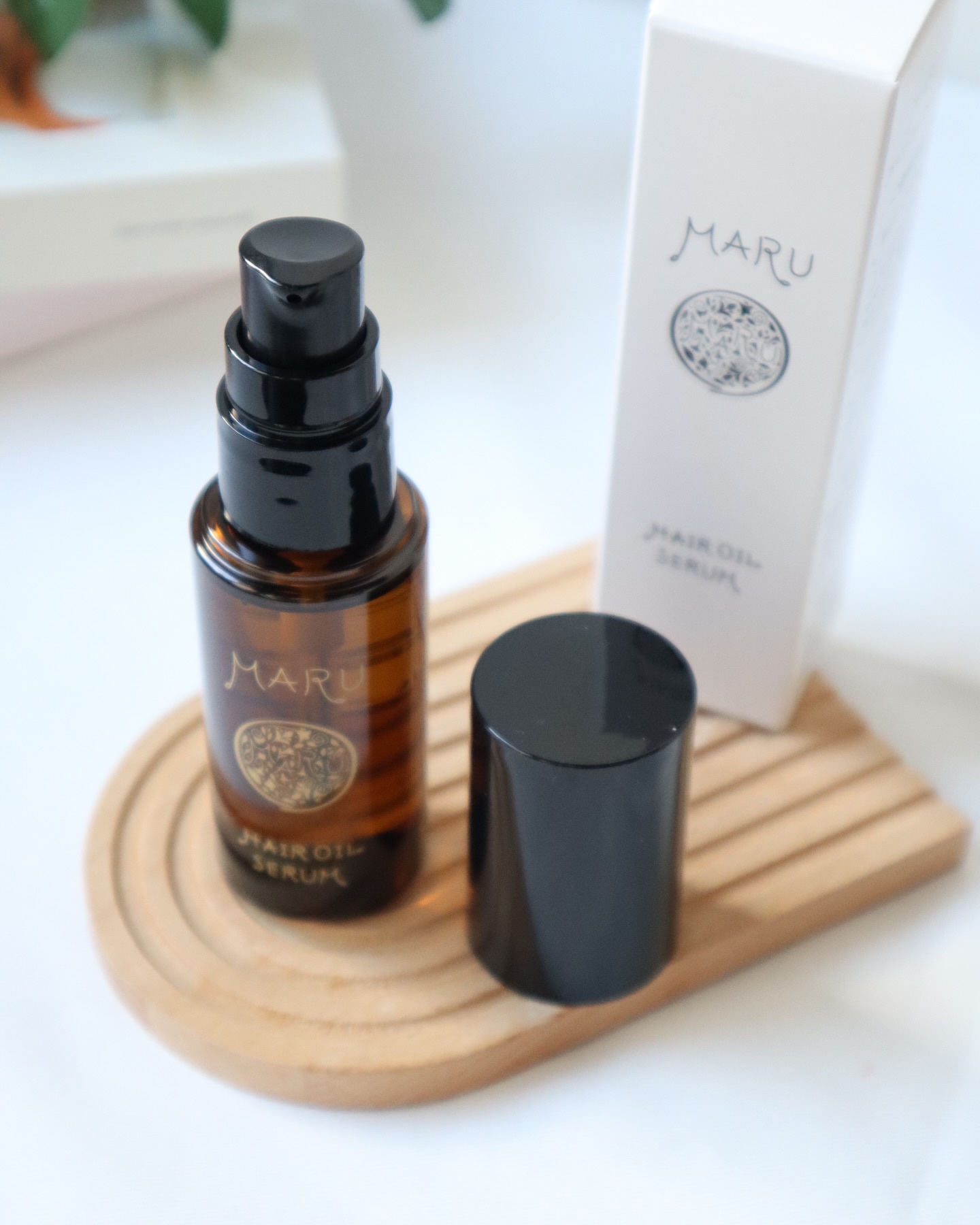 MARU ヘアオイルセラム/MARU/ヘアオイルを使ったクチコミ（3枚目）