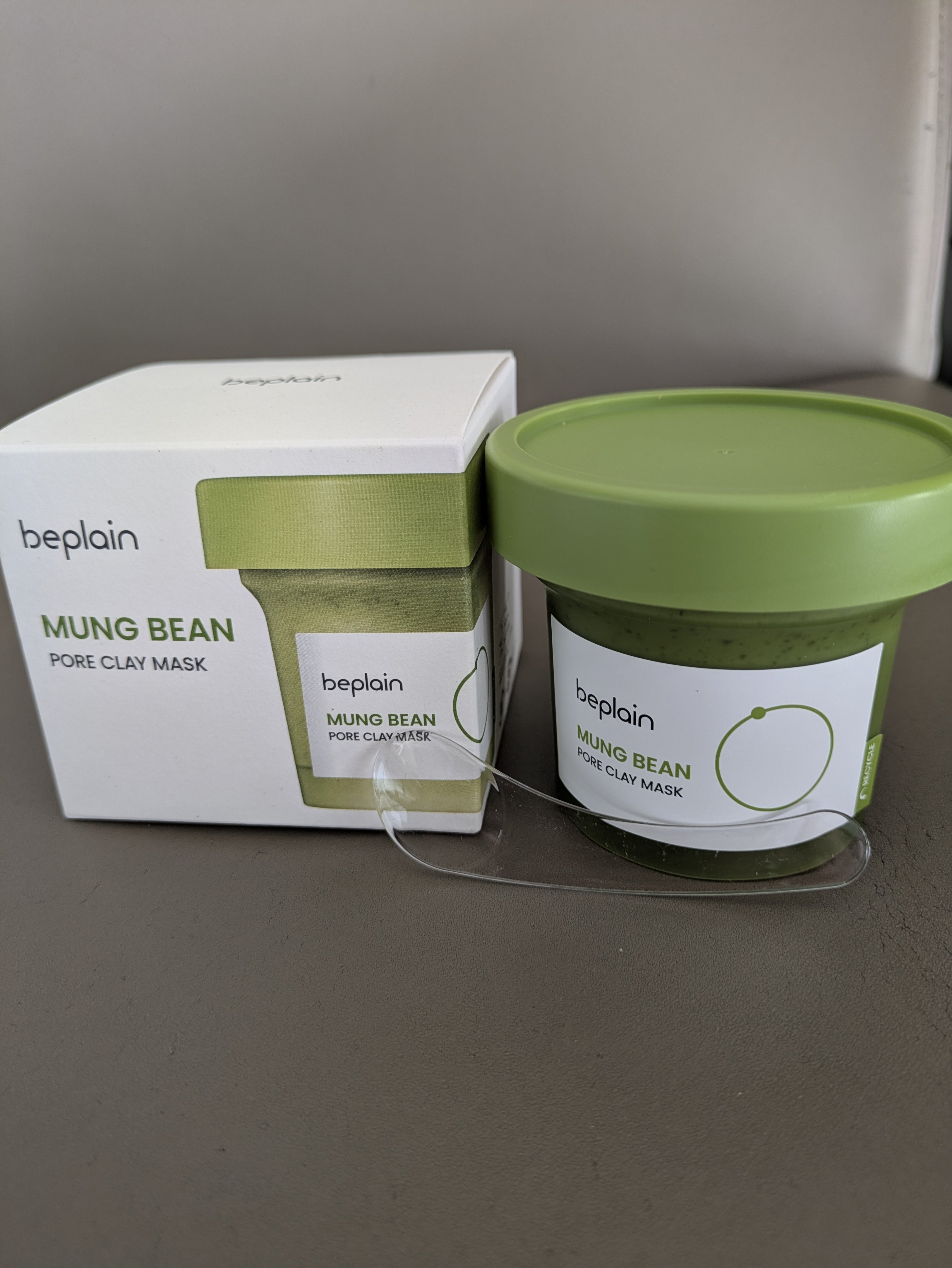 緑豆毛穴クレイパック/beplain/洗い流すパック・マスクを使ったクチコミ（1枚目）