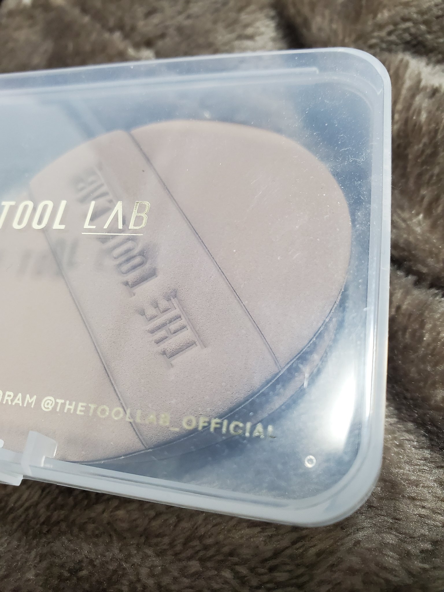 ロングラスティングテンションパフ/THE TOOL LAB/その他ファンデーションを使ったクチコミ（1枚目）