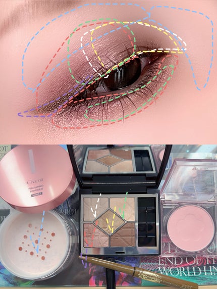 フィニッシングパウダー モイストC/チャコット・コスメティクス/ルースパウダーを使ったクチコミ(4枚目)