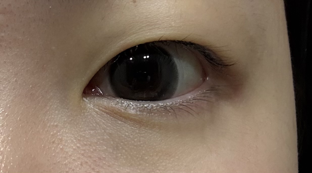 ハッシュシリーズ ハッシュグレー/LENSSIS/カラーコンタクトレンズを使ったクチコミ（2枚目）