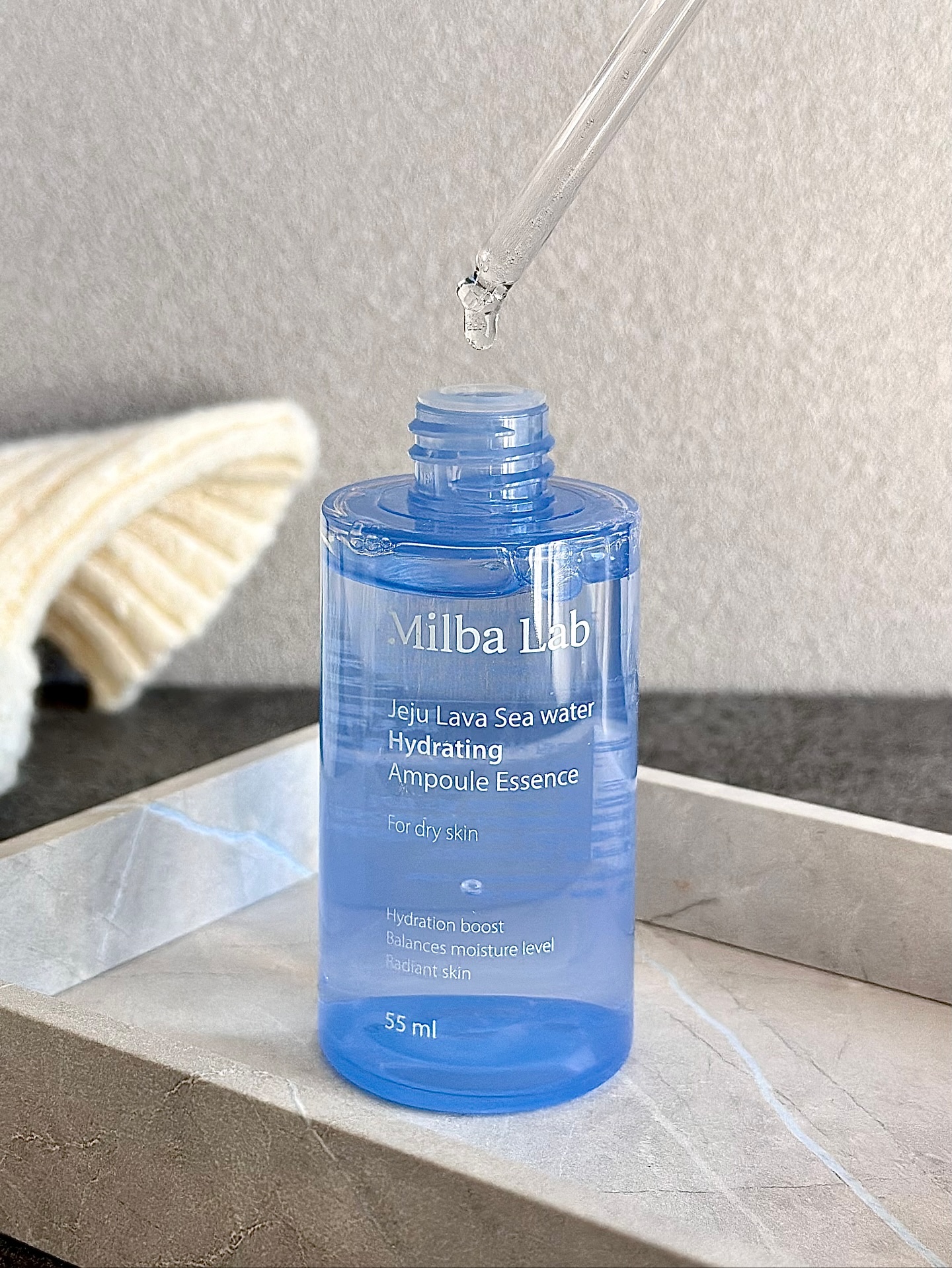 ラバ・シーウォーター水分密着アンプルエッセンス/Milba Lab/美容液を使ったクチコミ（3枚目）