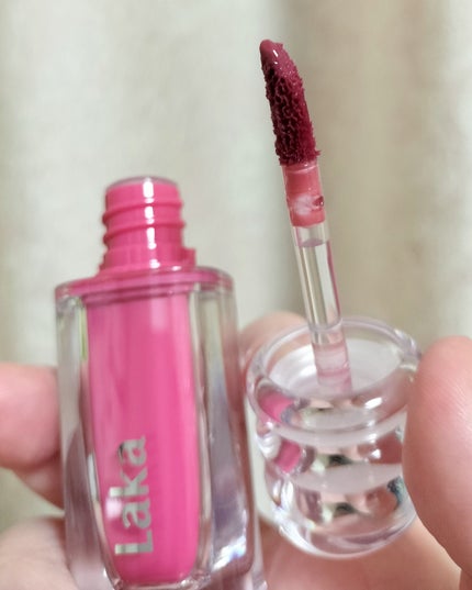 ラカ マキシグレイヤーティント/Laka/リップティントを使ったクチコミ(2枚目)