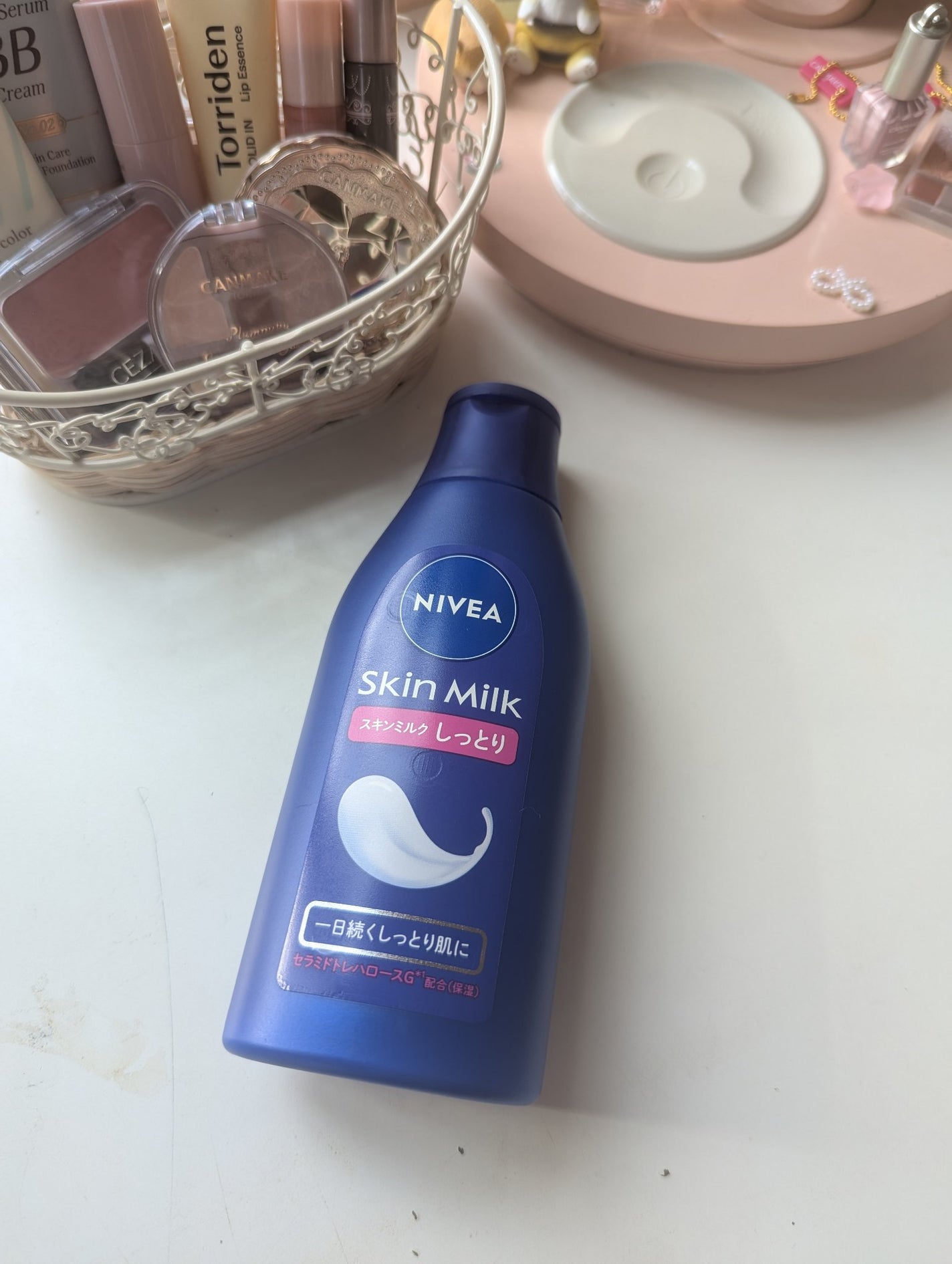 スキンミルク(しっとり)/ニベア/ボディミルクを使ったクチコミ(1枚目)