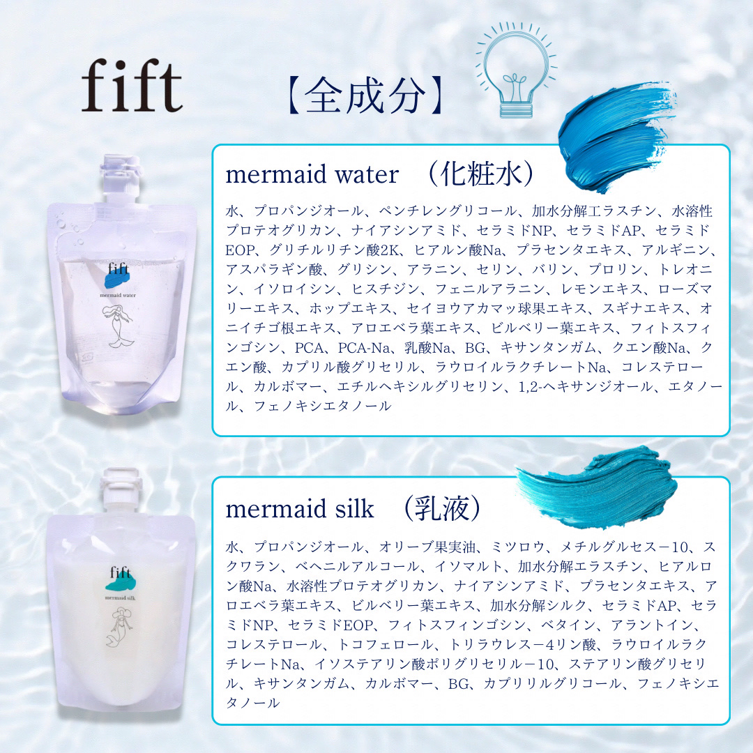 フィフト マーメイドウォーター/fift/化粧水を使ったクチコミ（3枚目）