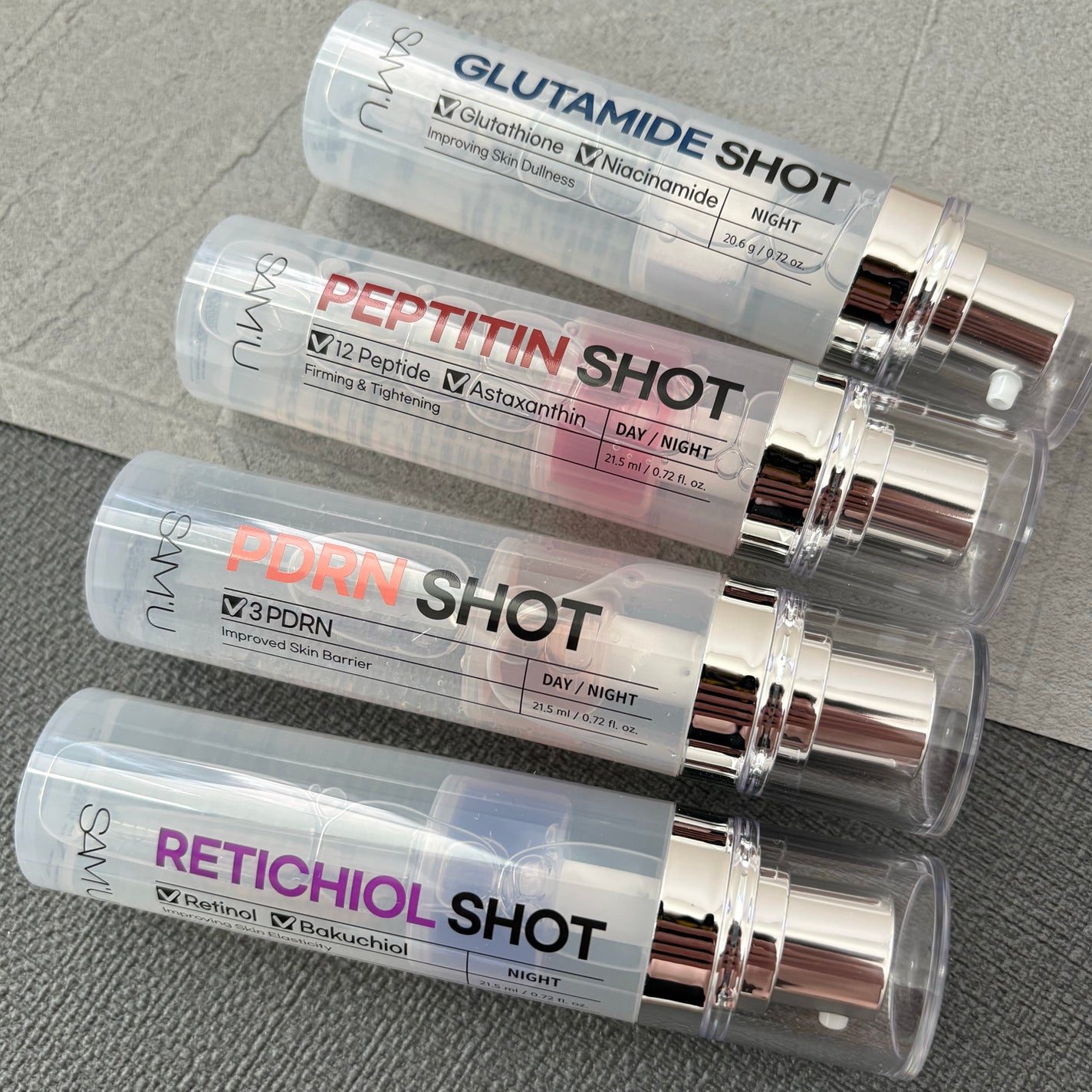 シナジーショットエディション/SAM'U/スキンケアキットを使ったクチコミ(1枚目)