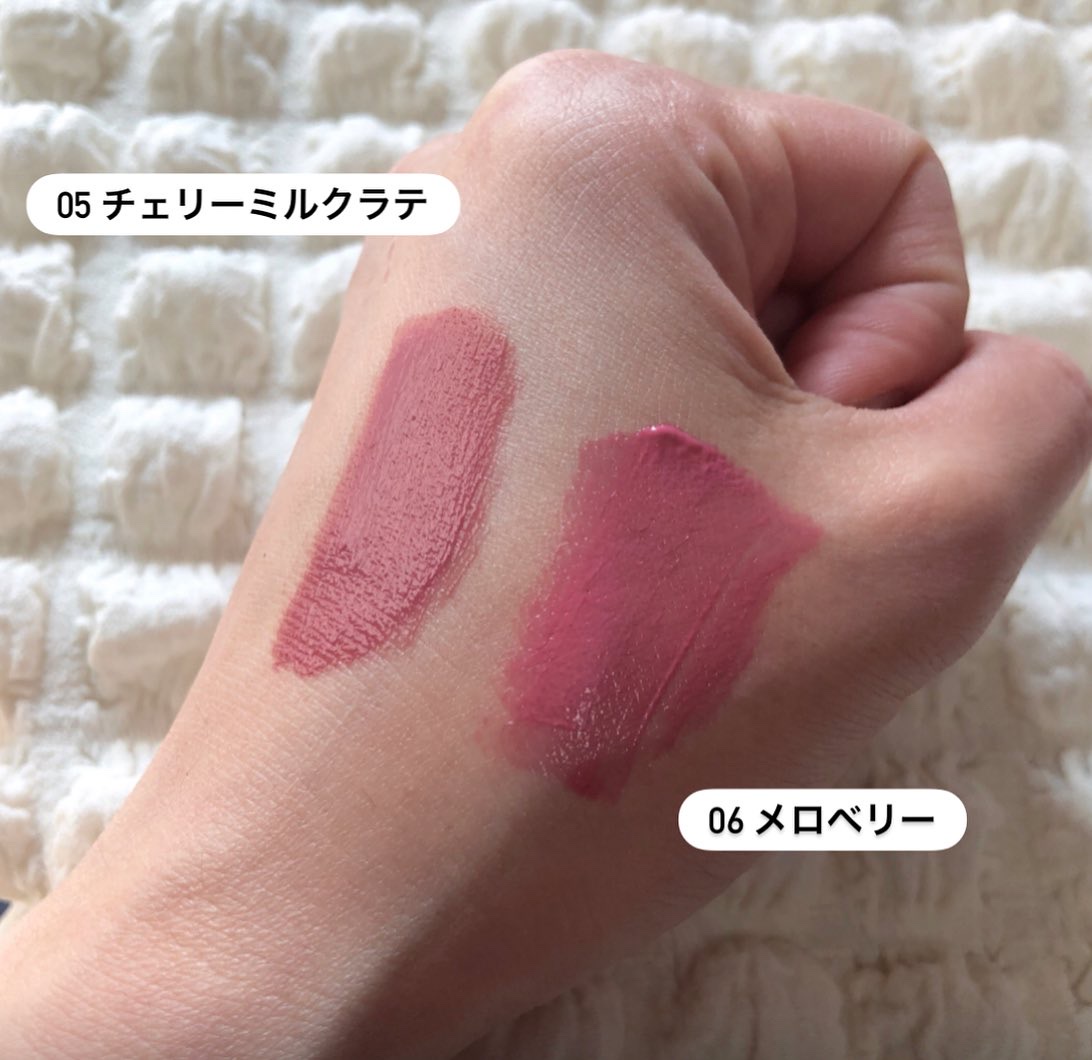 シピシピ　デューイフィルムティント　R/CipiCipi/リップティントを使ったクチコミ（2枚目）