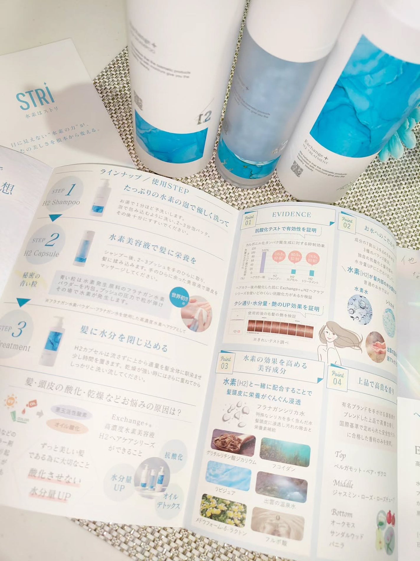 H2シャンプー/カプセル/トリートメント /Exchange+/サロンシャンプーを使ったクチコミ(5枚目)