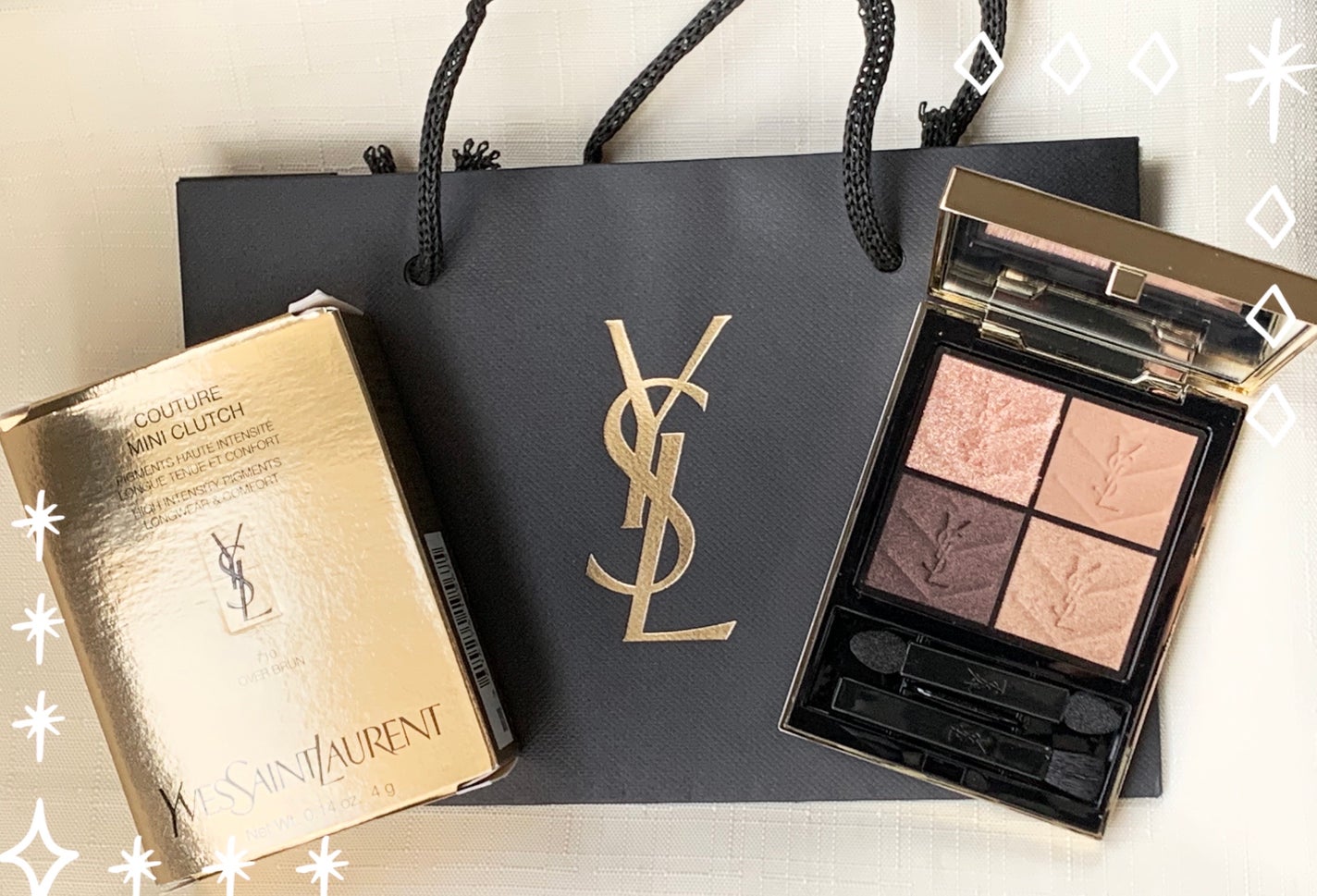 クチュール ミニ クラッチ/YVES SAINT LAURENT BEAUTE/アイシャドウパレットを使ったクチコミ(1枚目)