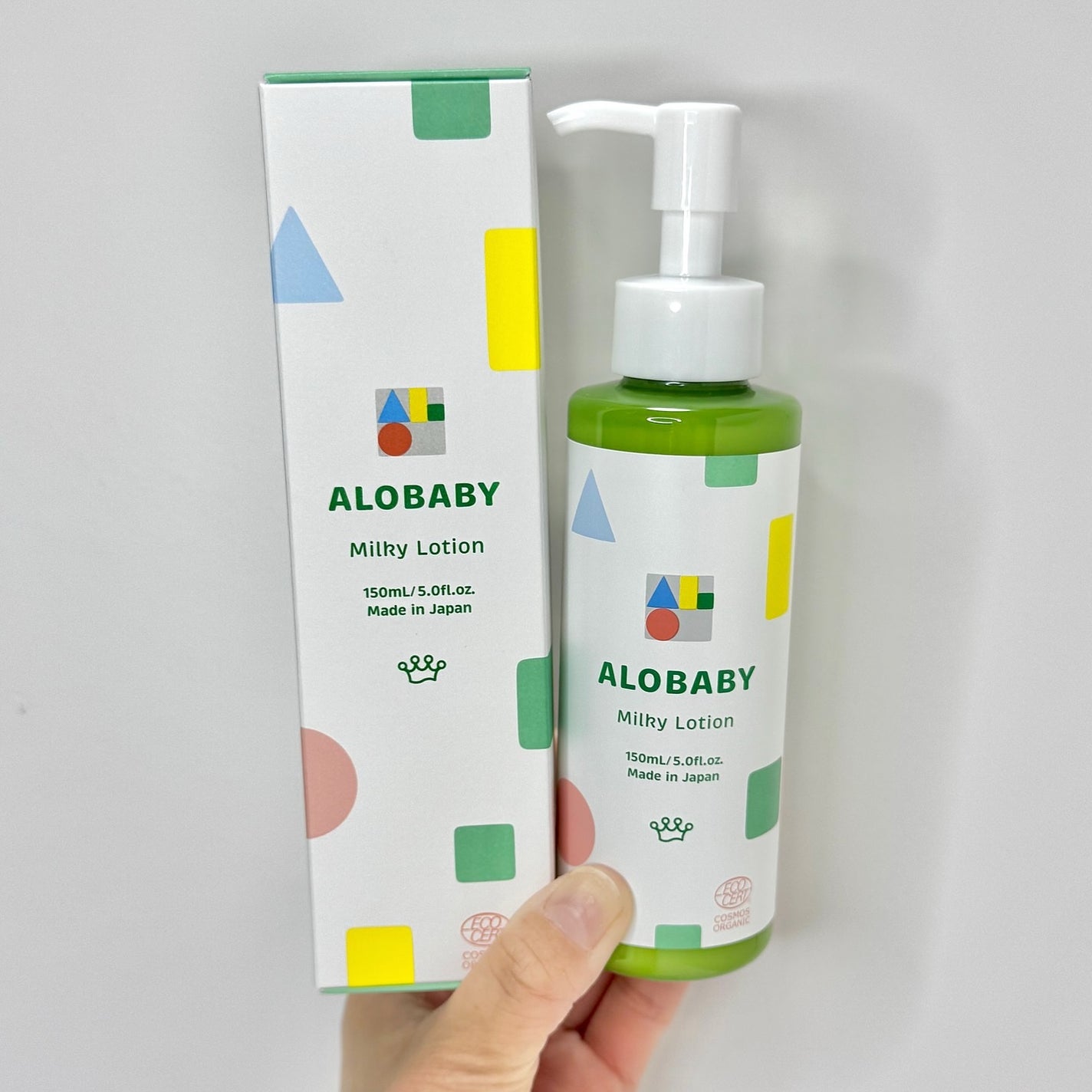 ミルクローション/ALOBABY/ボディミルクを使ったクチコミ(2枚目)