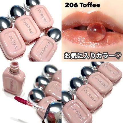 デュー ドロップ ティント/Coralhaze/リップティントを使ったクチコミ(5枚目)