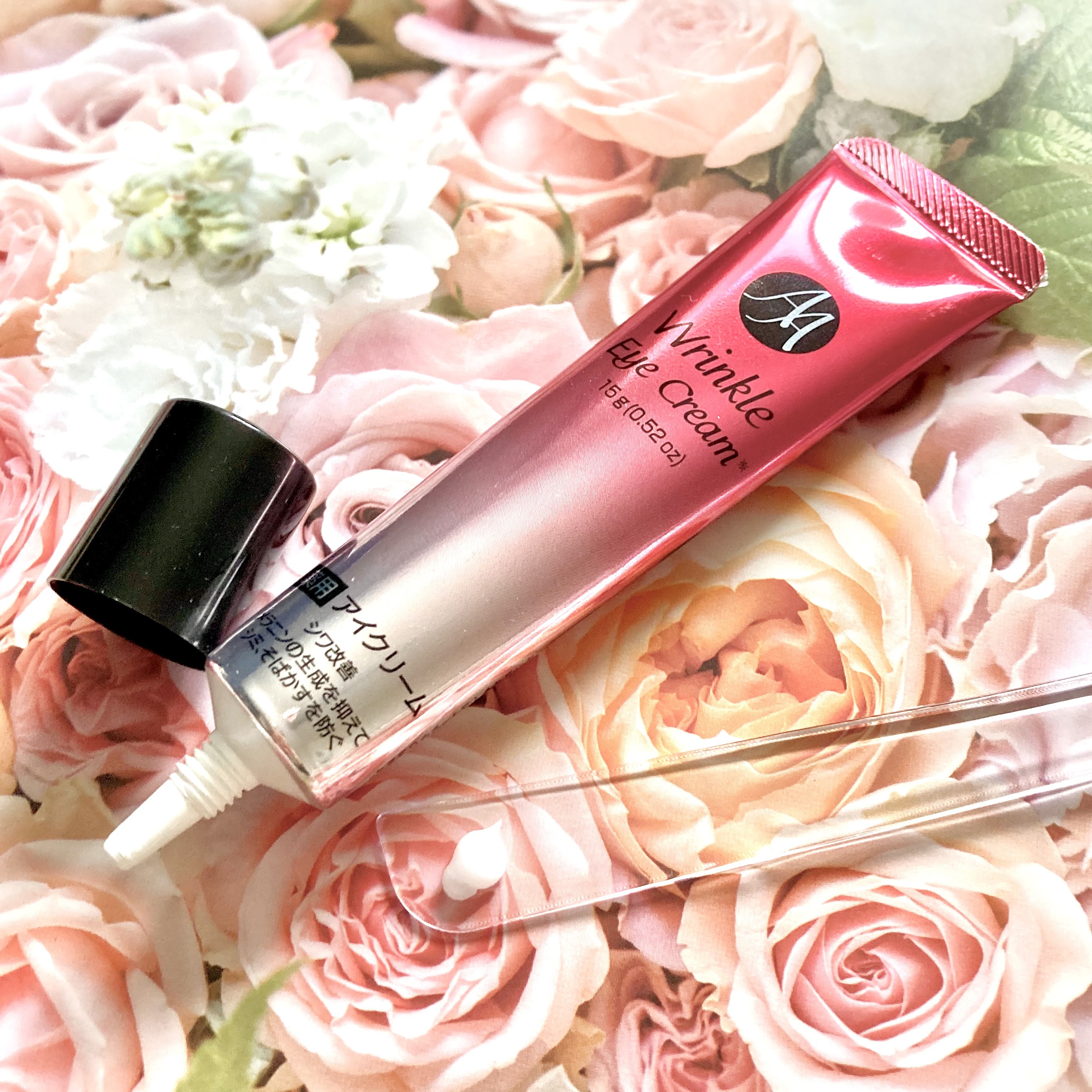 日本製エイジングケアアイクリームＤＸ/DAISO/フェイスクリームを使ったクチコミ（2枚目）