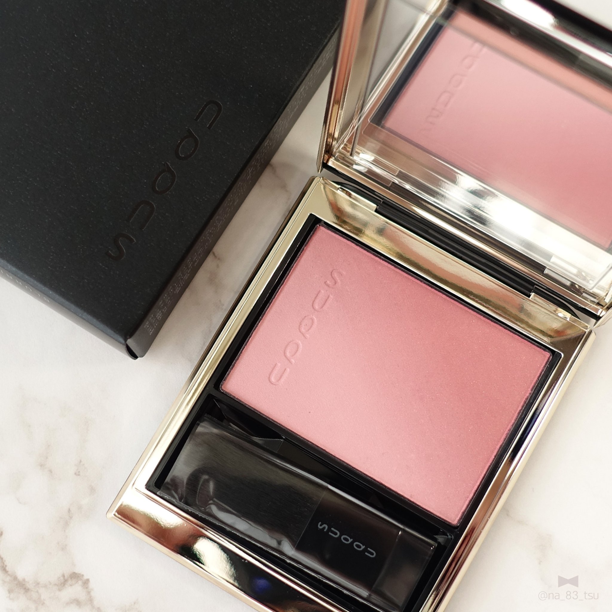 ブラーリング カラー ブラッシュ/SUQQU/パウダーチークを使ったクチコミ（1枚目）