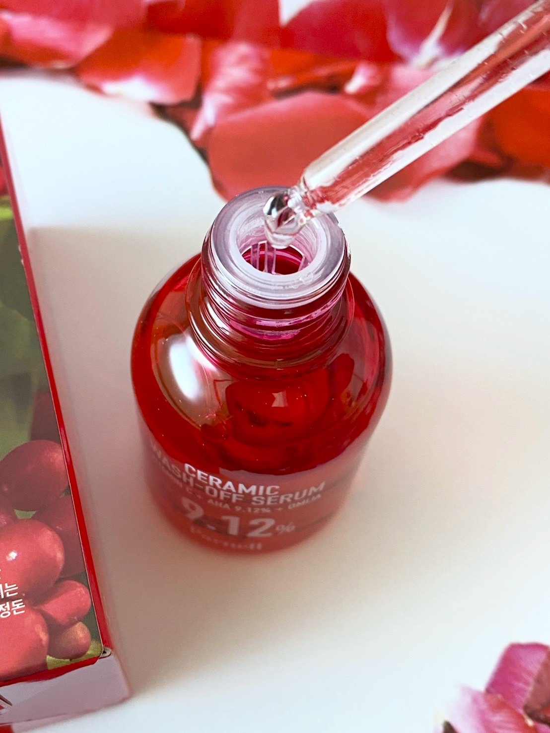 AHA 9.12 オミジャ 陶器肌 ウォッシュオフ セラム/parnell/美容液を使ったクチコミ（2枚目）