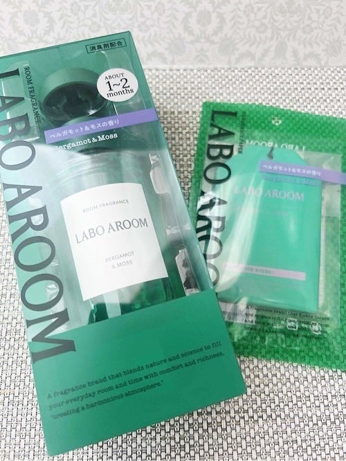LABO AROOM ルームフレグランス ベルガモット&モスの香り/LABO AROOM/ルームフレグランスを使ったクチコミ(1枚目)