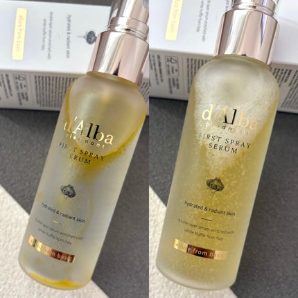 ダルバ ホワイトトリュフファーストスプレーセラム/ダルバ/ミスト状化粧水を使ったクチコミ(3枚目)