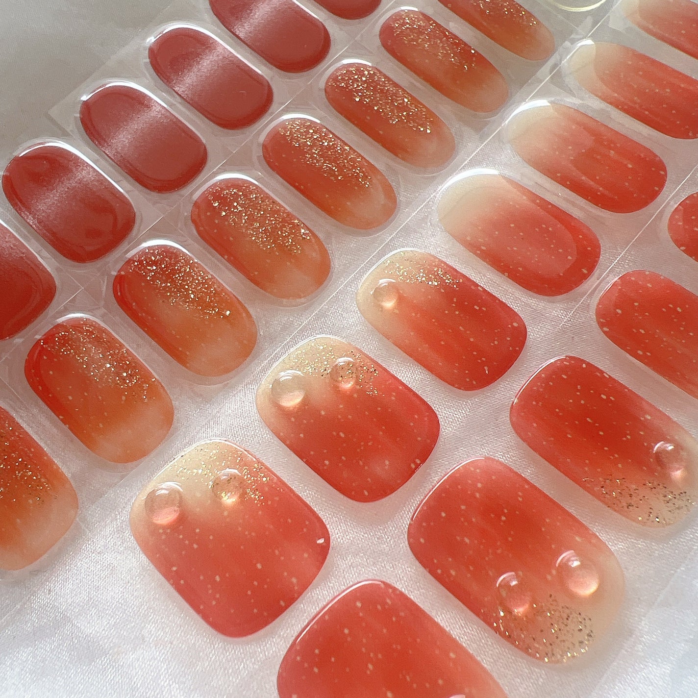 セミキュアジェルネイル(ハンド)/ohora/ネイルシールを使ったクチコミ(3枚目)