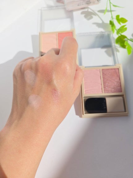 レイヤード フルリ チーク/Visée/パウダーチークを使ったクチコミ(3枚目)