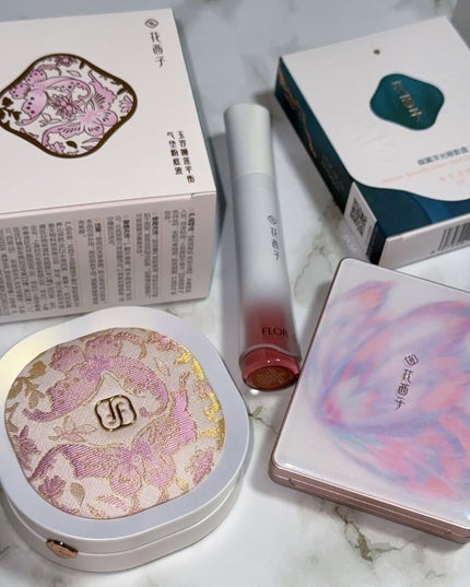 玉容桃花 クッションファンデーション(グロウ)/花西子/クッションファンデーションを使ったクチコミ(8枚目)