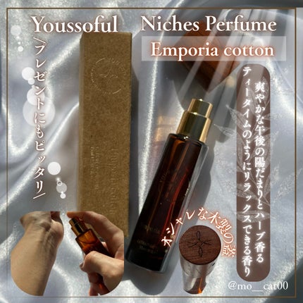 ニッチ パフューム エンポリアコットン/Yousssoful/香水(その他)を使ったクチコミ(2枚目)