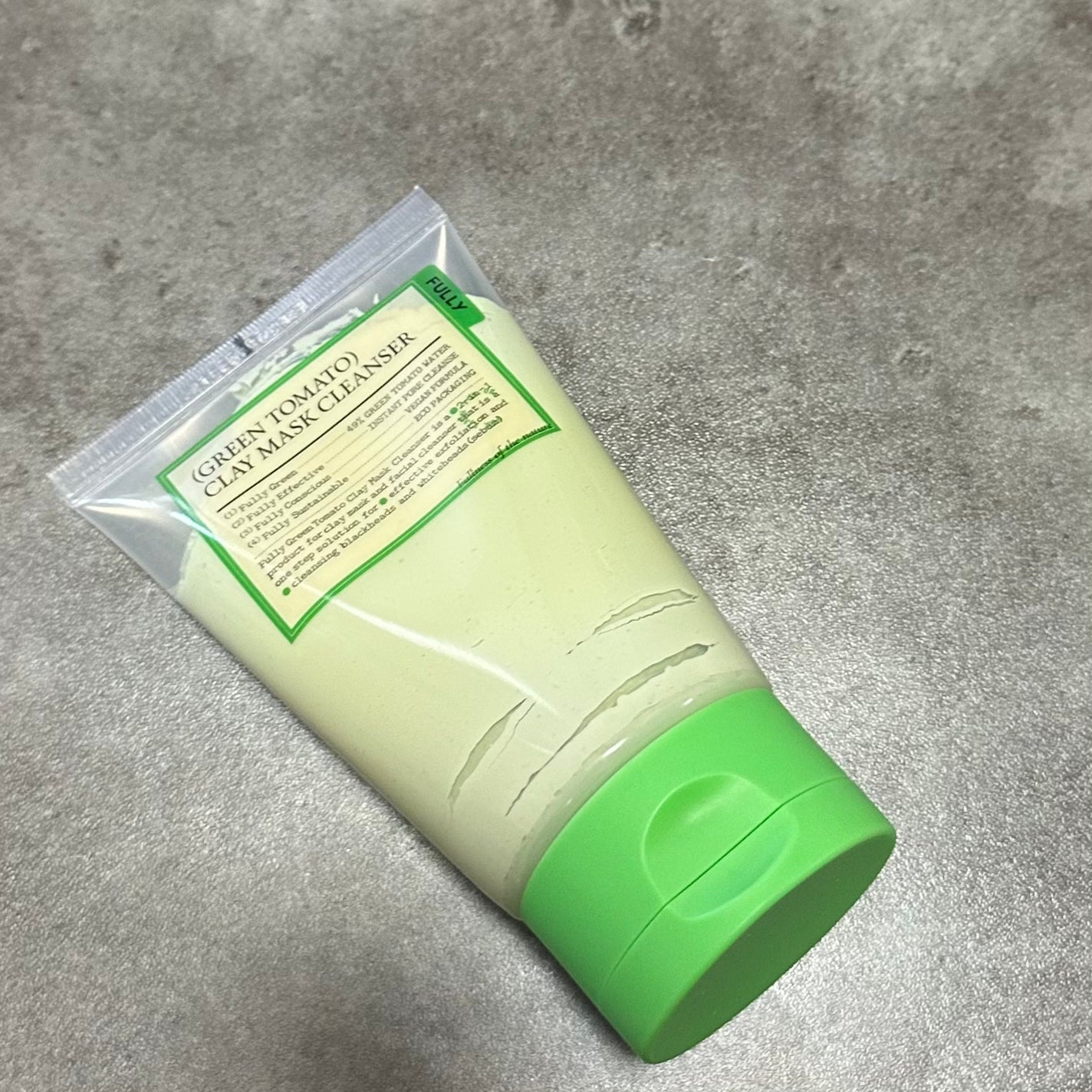 グリーントマトクレイマスククレンザー/FULLY/洗い流すパック・マスクを使ったクチコミ(2枚目)