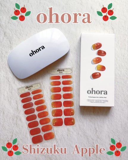 セミキュアジェルネイル(ハンド)/ohora/ネイルシールを使ったクチコミ(2枚目)