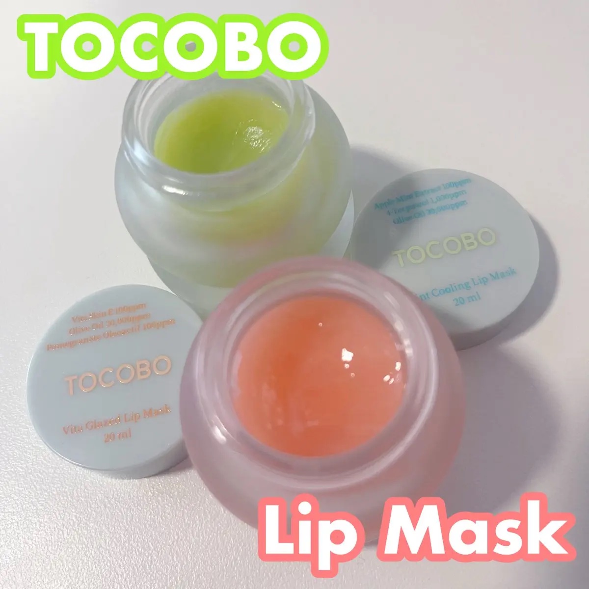 ビタグレーズドリップマスク/TOCOBO/リップマスクを使ったクチコミ（1枚目）