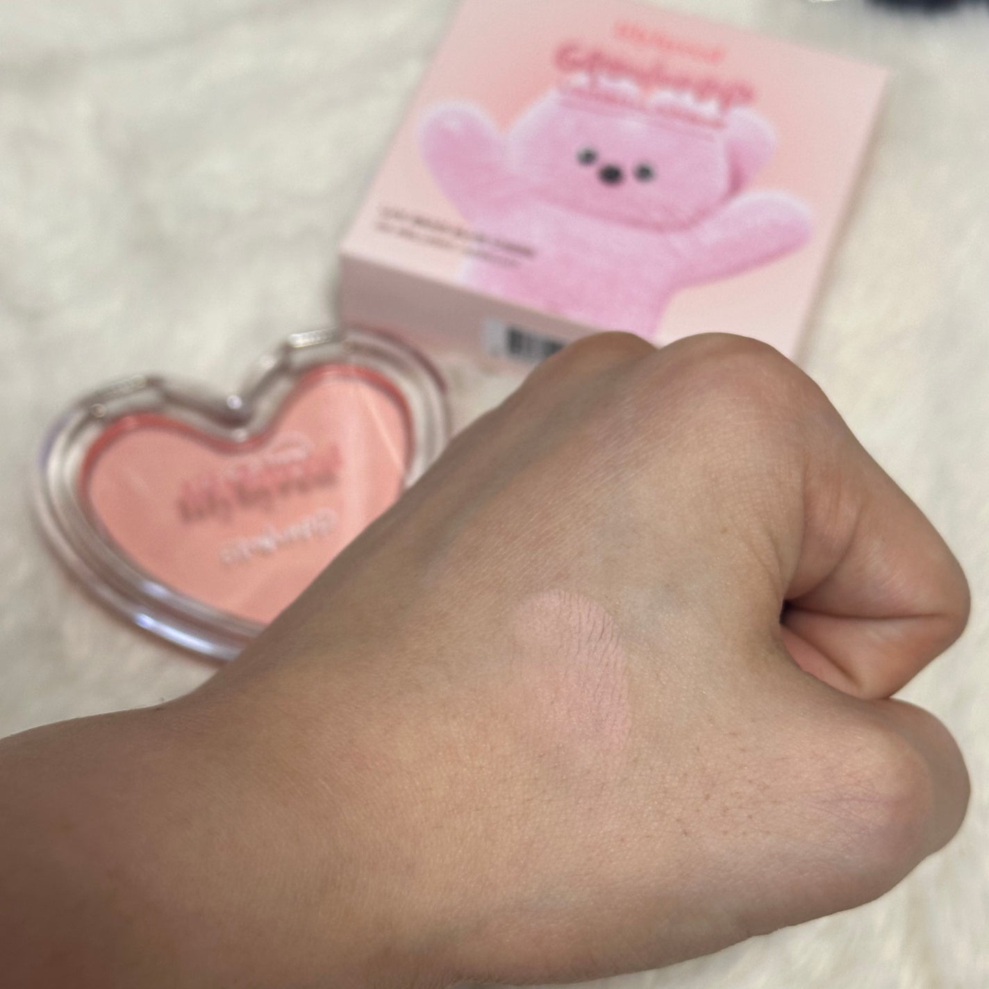 Luv Beam Blur Cheek/lilybyred/パウダーチークを使ったクチコミ(2枚目)