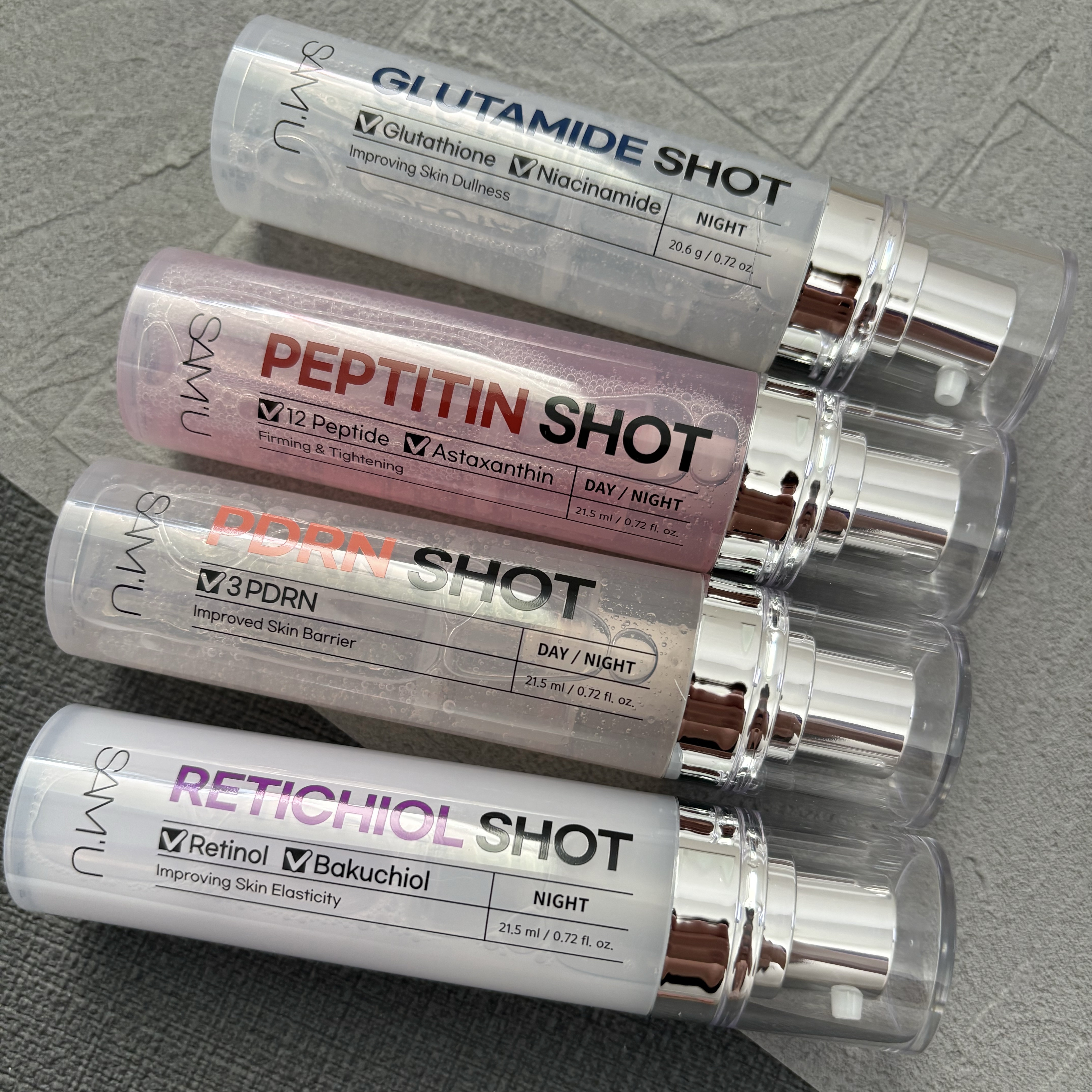 シナジーショットエディション/SAM'U/スキンケアキットを使ったクチコミ（3枚目）