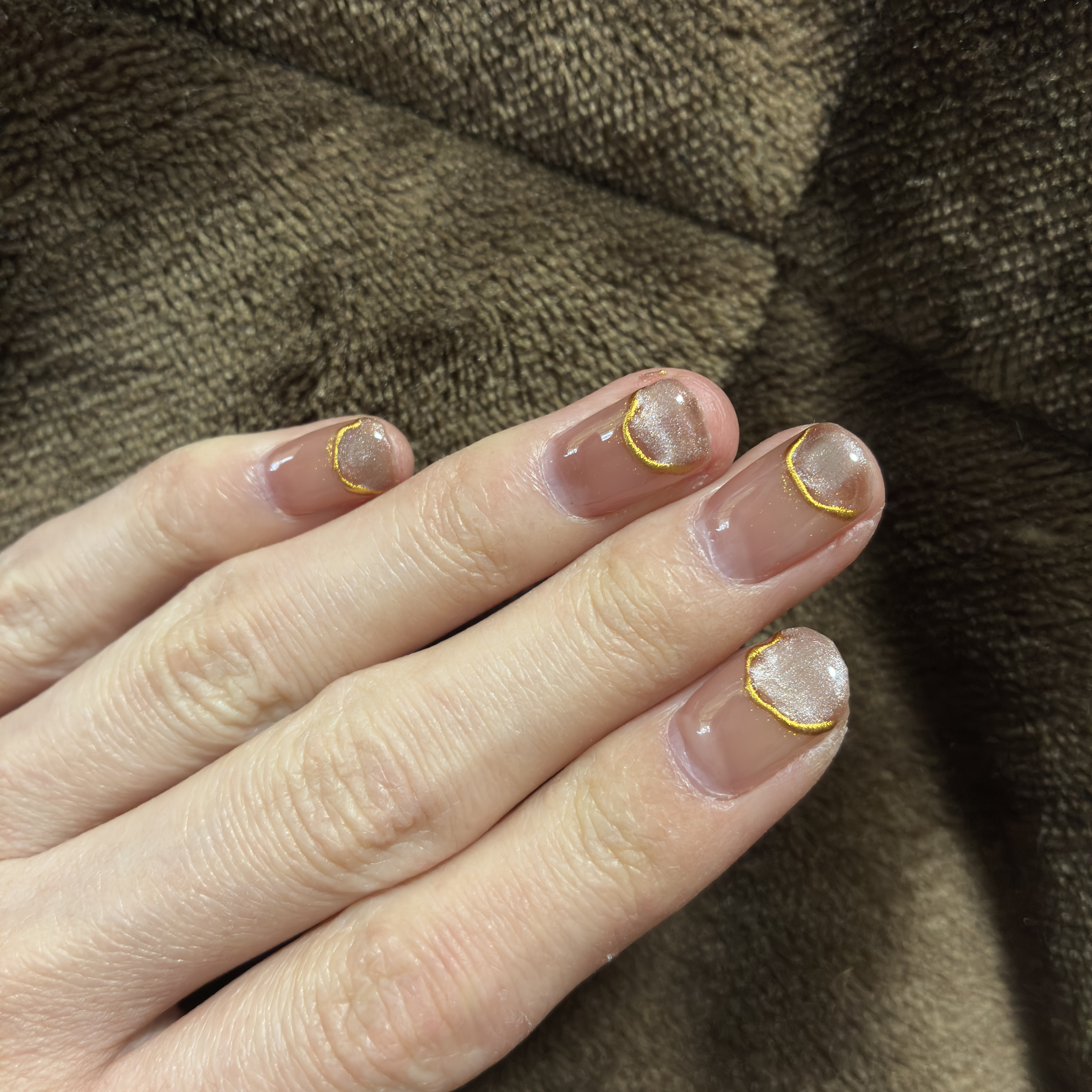 ジェルネイル（ライト対応）/セリア/ジェルネイルを使ったクチコミ（2枚目）