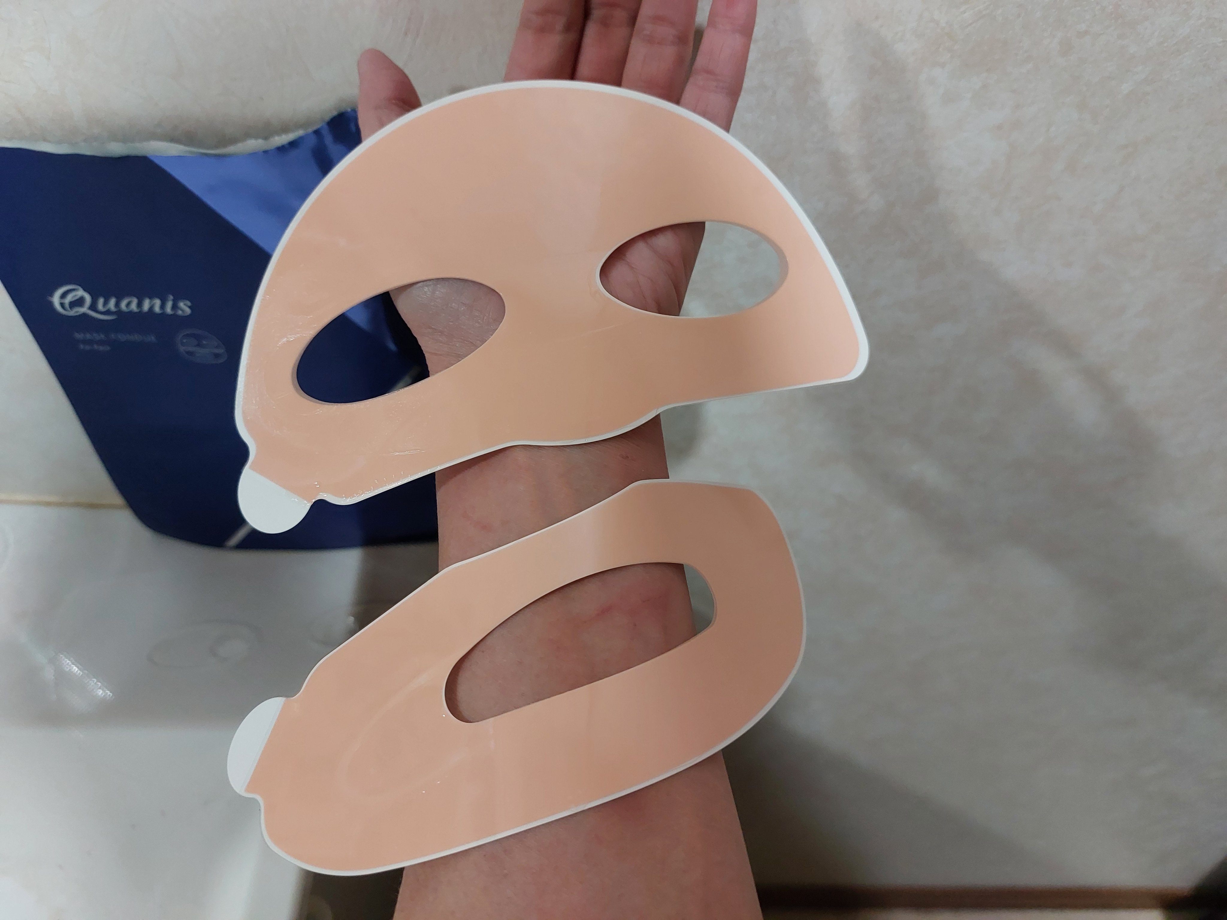 マスクフォンデュ お試し1回分1枚×1袋/Quanis/シートマスク・パックを使ったクチコミ（2枚目）