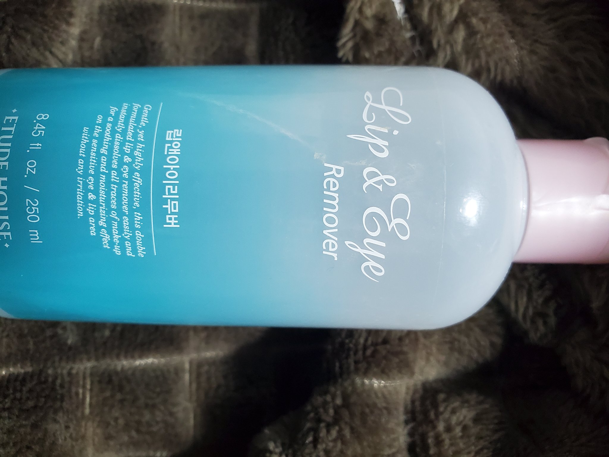 リップ&アイメイクリムーバー 320mL/ETUDE/ポイントメイクリムーバーを使ったクチコミ（1枚目）