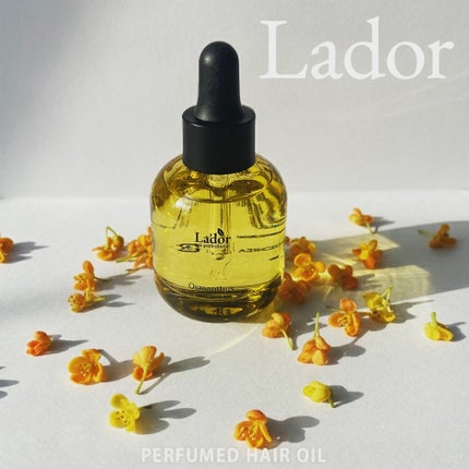 パフュームヘアオイル オスマンサス/La'dor/ヘアオイルを使ったクチコミ(1枚目)
