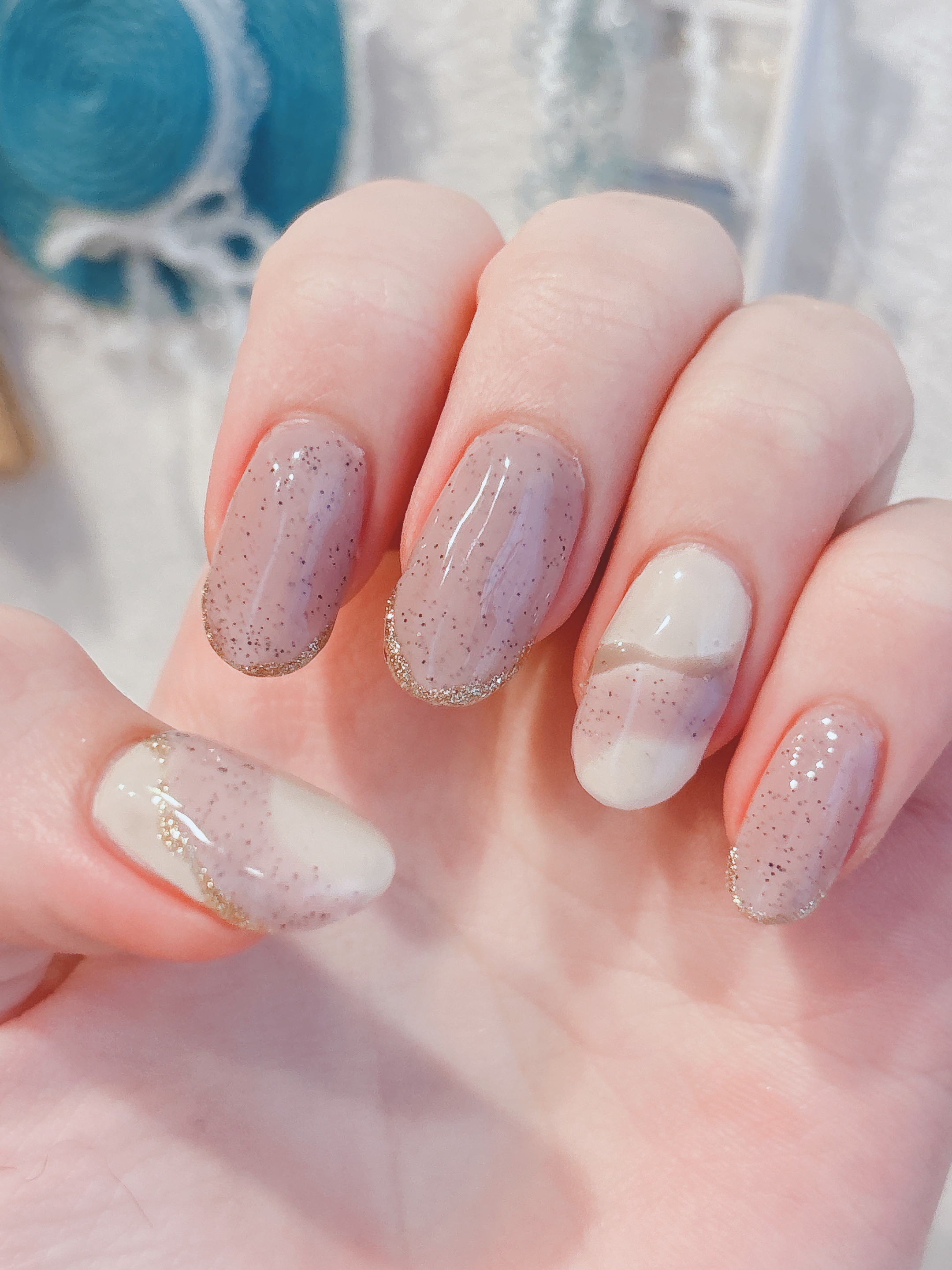 ジェルネイルDA 35 サンドラベンダー/IDATE/ジェルネイルを使ったクチコミ（1枚目）