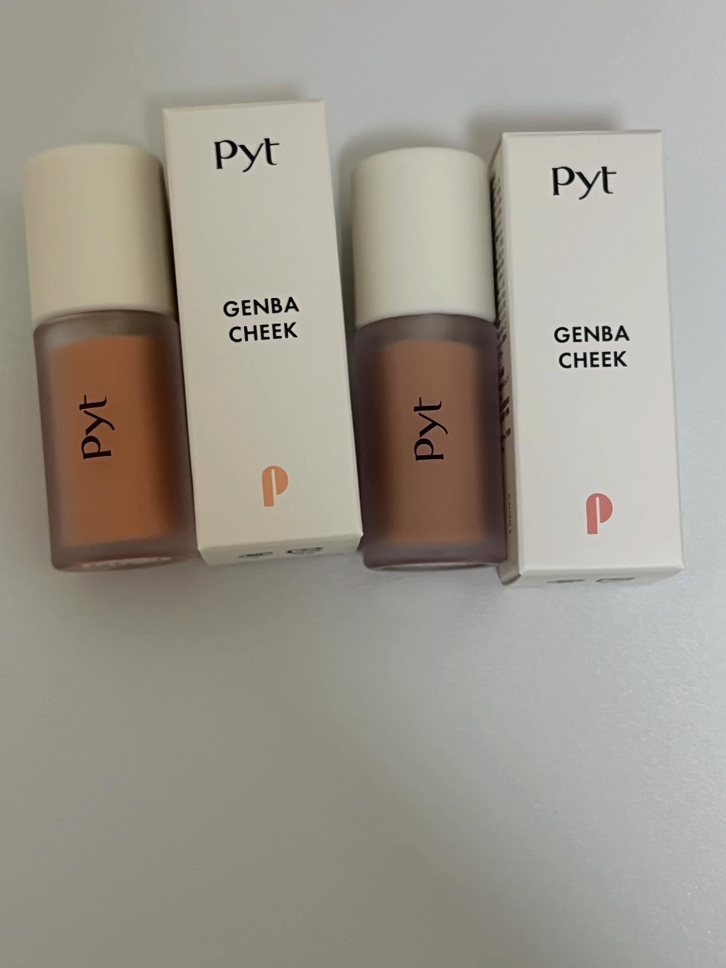 Pyt GENBAリキッドチーク 02 ピーチパイ（PEACH PIE）/Pyt/リキッドチークを使ったクチコミ（1枚目）