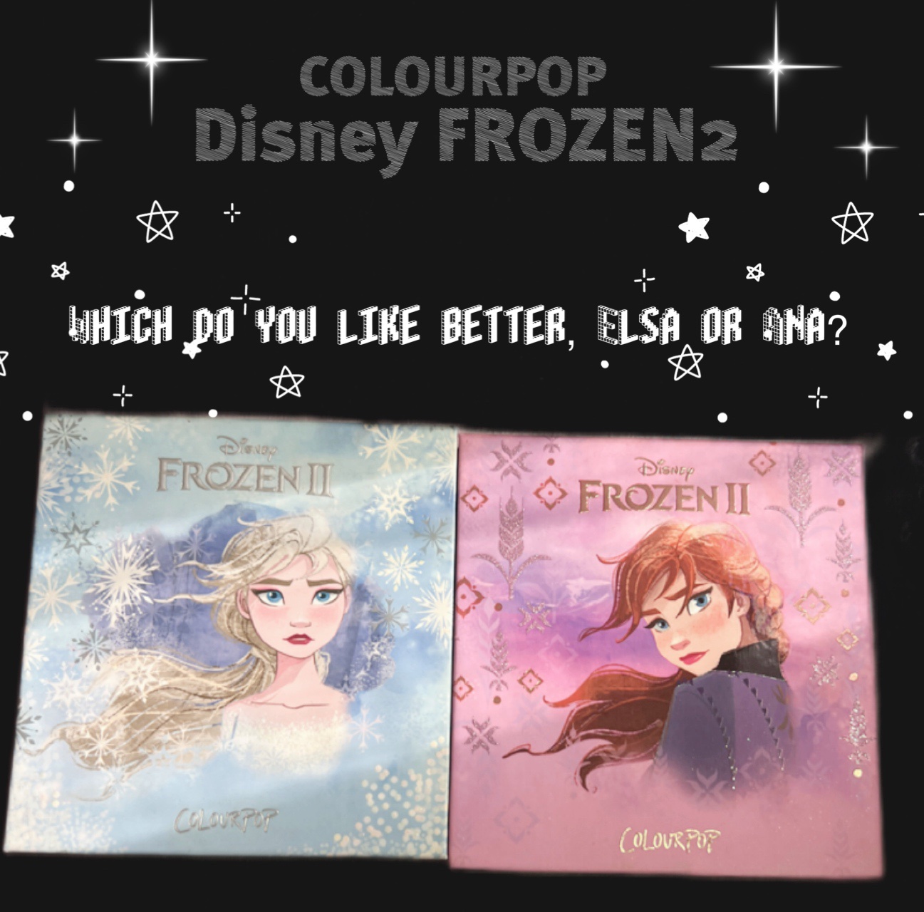 ColourPop×アナと雪の女王2 コスメキット/ColourPop/メイクアップキットを使ったクチコミ（2枚目）