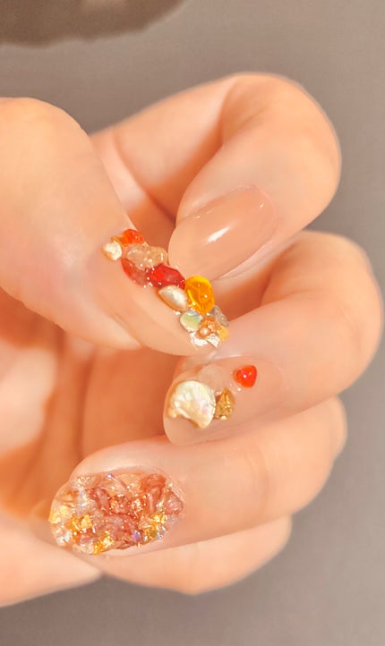 ジェルボリュームトップコート/キャンメイク/ネイルトップコートを使ったクチコミ(4枚目)