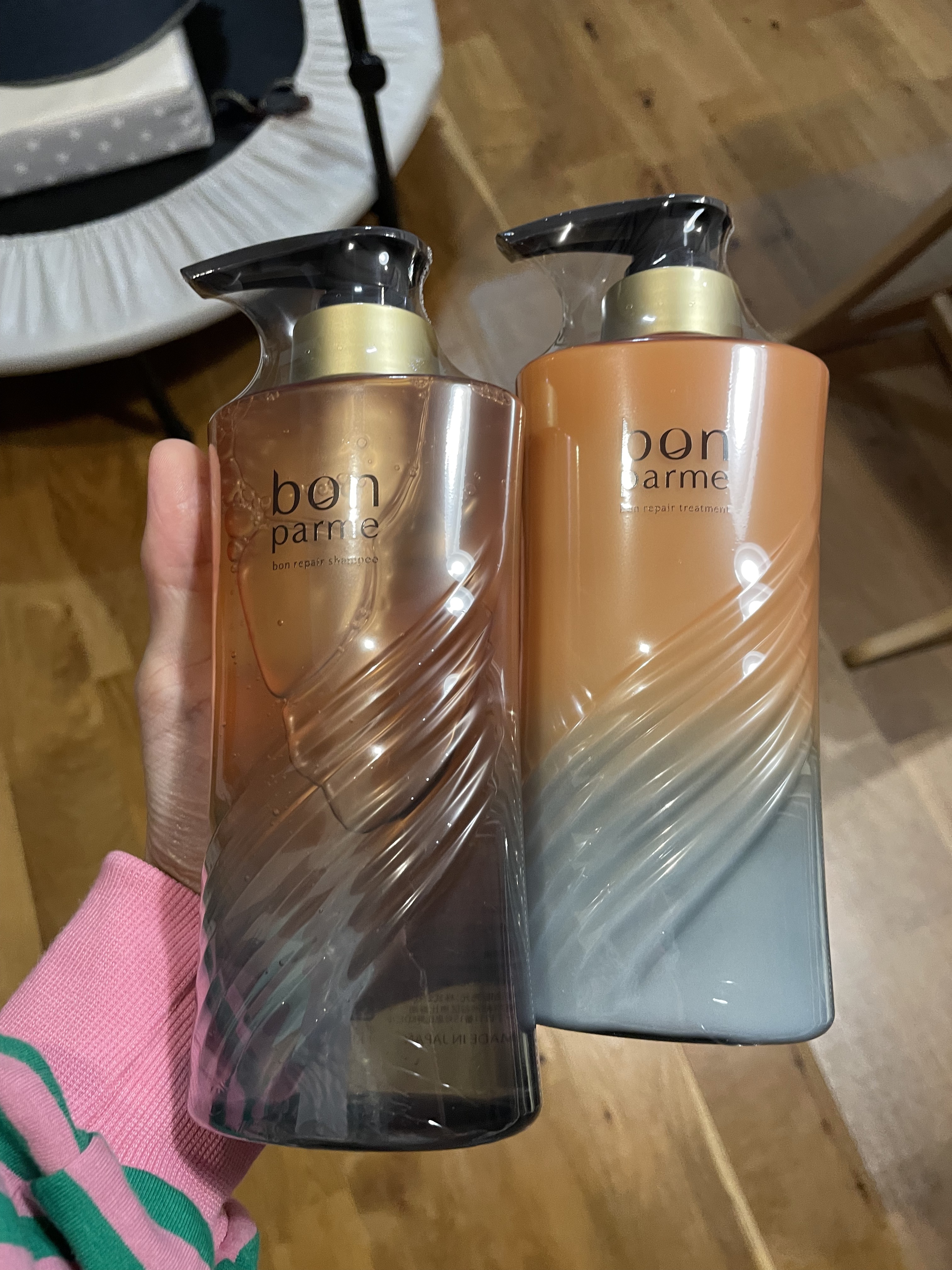 ボンリペア シャンプー/トリートメント/bonparme/シャンプー・コンディショナーを使ったクチコミ（1枚目）