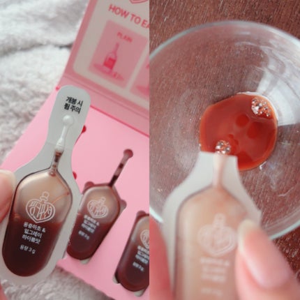 飲める美容ピンクDIYドリンク ピンクポーション ゼロカロリー・冬虫夏草/PINK POTION /美容ドリンクを使ったクチコミ(3枚目)