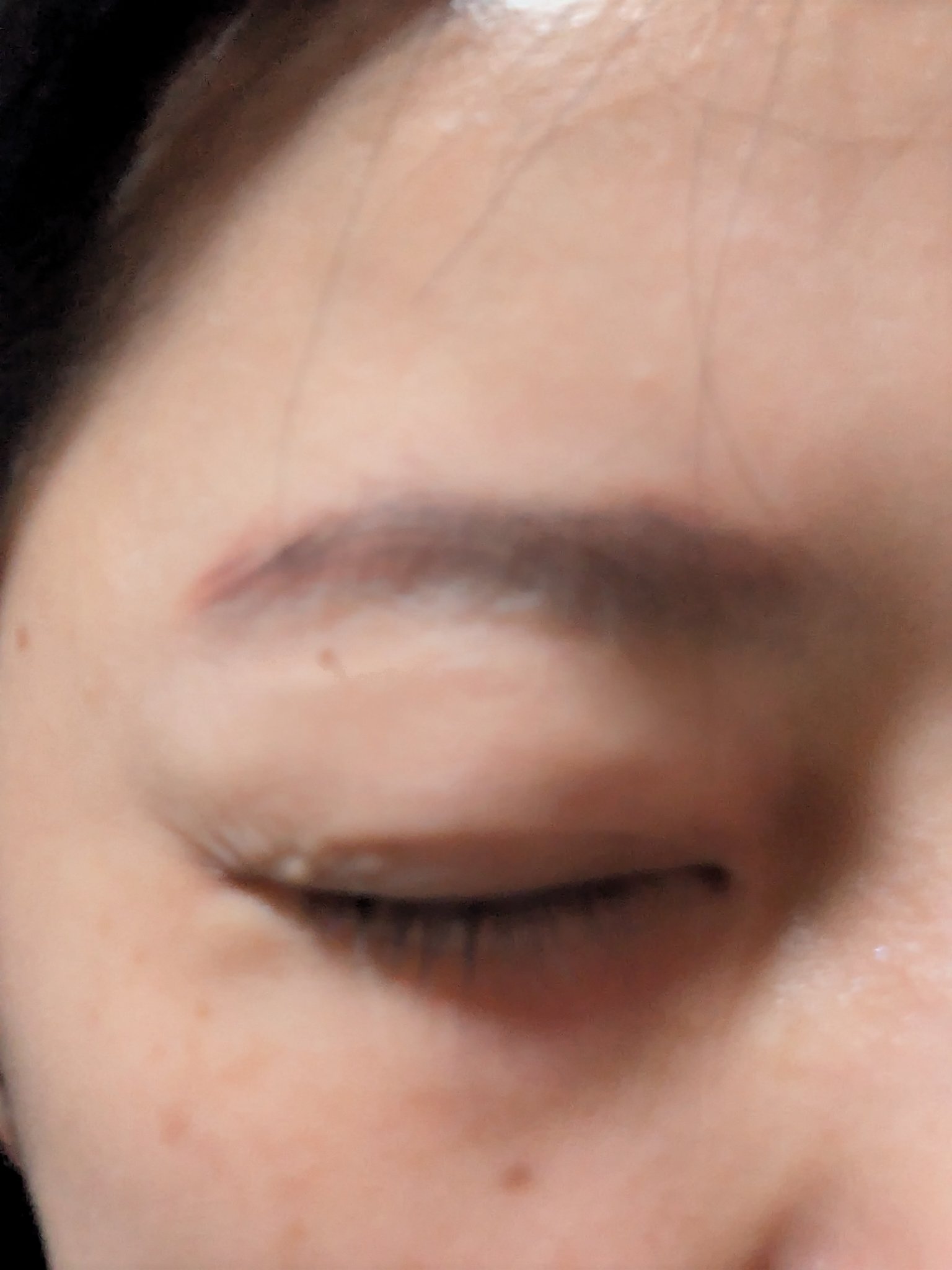 極細アイブロウマスカラ C1 ピンクブラウン/CEZANNE/眉マスカラを使ったクチコミ（1枚目）