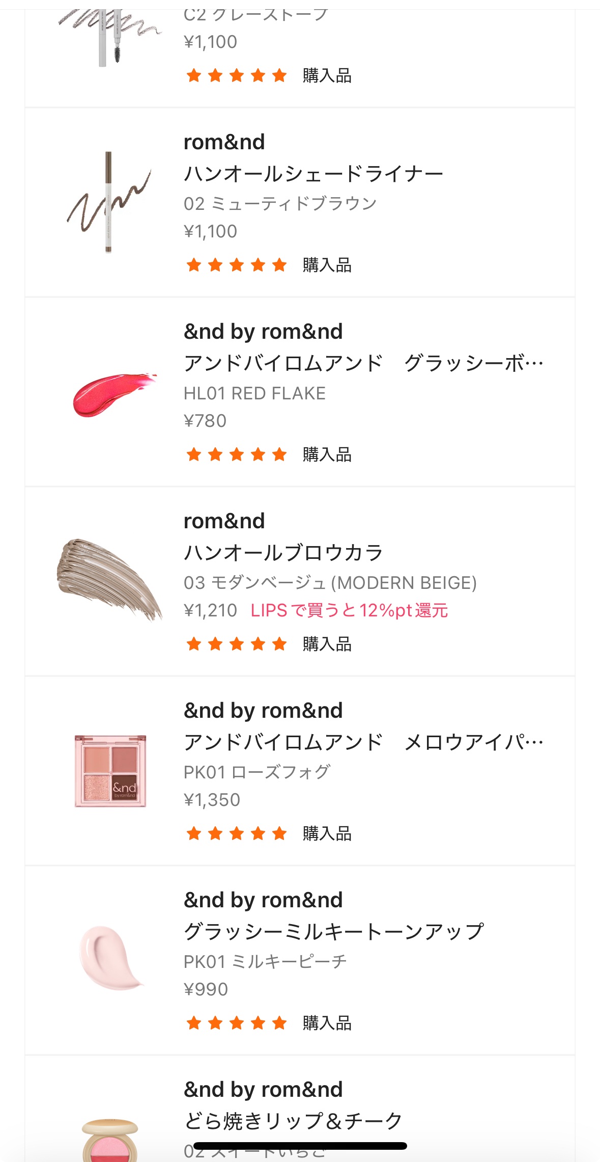 ハンオールシェードライナー/rom&nd/ペンシルアイライナーを使ったクチコミ（1枚目）