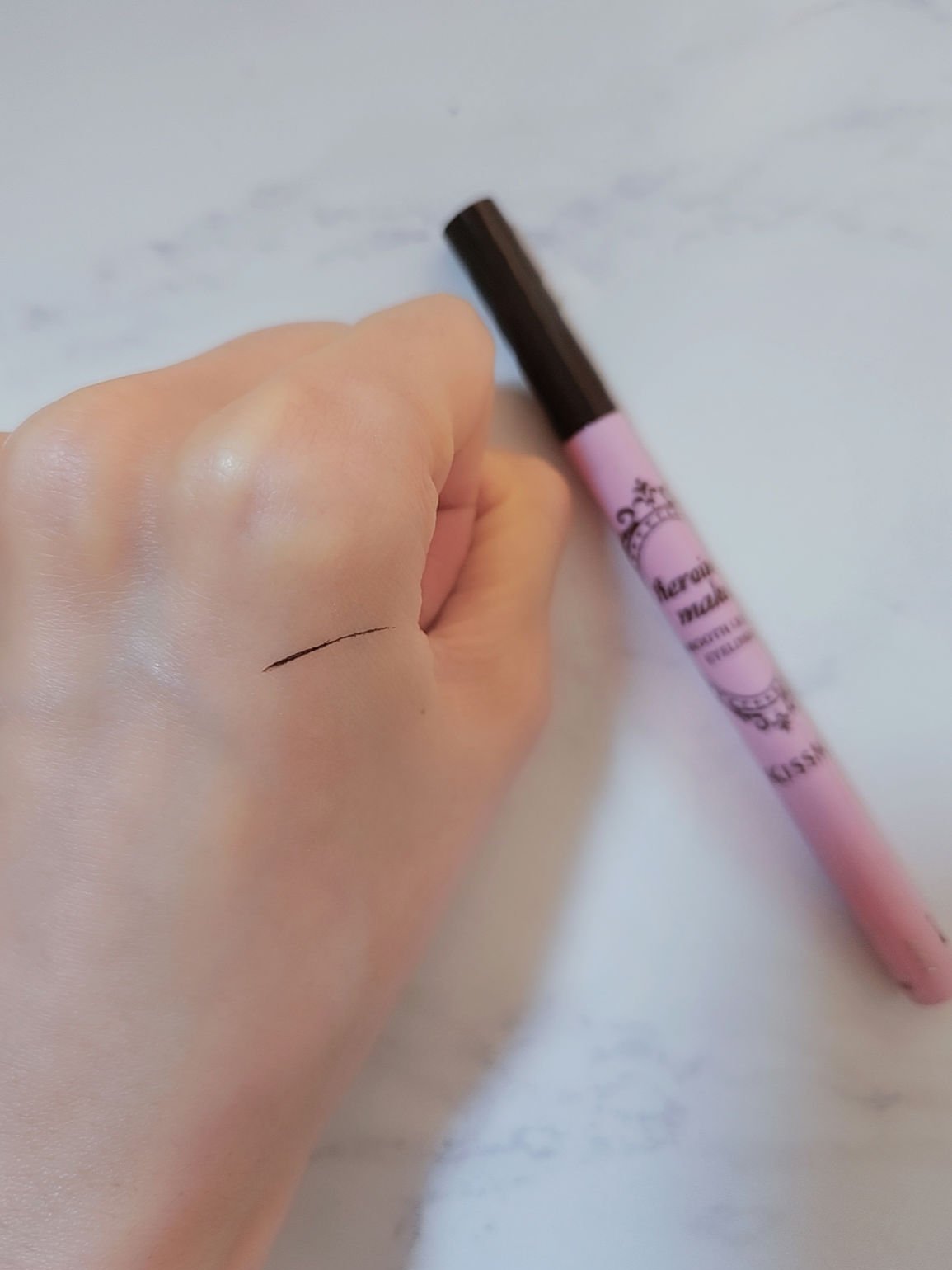 スムースリキッドアイライナー スーパーキープ/ヒロインメイク/リキッドアイライナーを使ったクチコミ（3枚目）