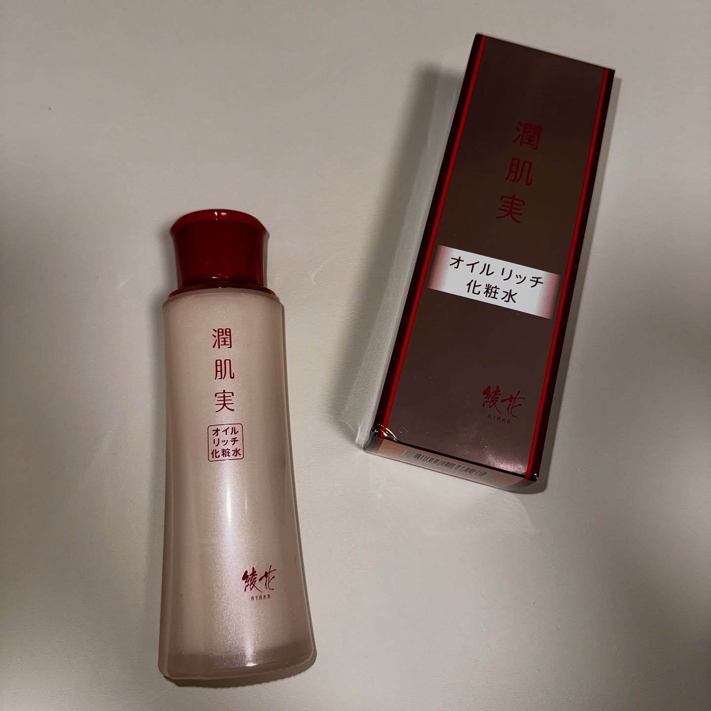 潤肌実 オイル リッチ 化粧水 120ml/綾花/化粧水を使ったクチコミ（1枚目）