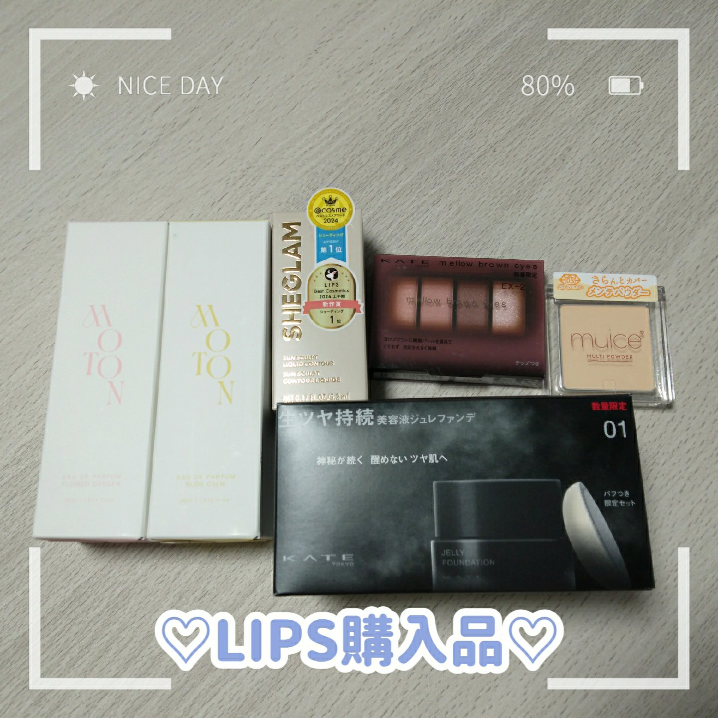 オードパルファム FLOWER GARDEN/MOTON/香水(レディース)を使ったクチコミ（1枚目）